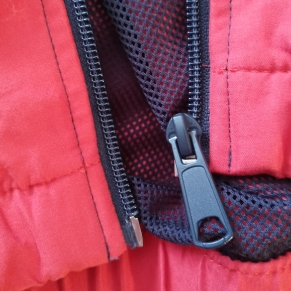 🪷 Forever 21 Red, White, Blue Windbreak Hood Jacket. - Picture 11 of 11